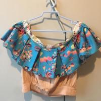 ราคา เสื้อเปิดไหล่ Lyn around Size L ค่าส่งลงทบ. 30 บาท ems 50 บาท (1596963227)