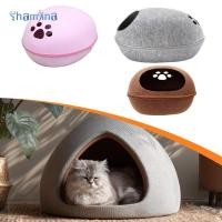 ราคา [แชมจินอา] สักหลาดแมวเตียงถ้ําลูกแมวกึ่งปิดสัตว์เลี้ยงนอนเตียงซ่อนอุปกรณ์สัตว์เลี้ยงซ่อนเตียงสําหรับแมวในร่มคิตตี้ลูกสุนั (40526214090)