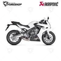 ราคา ท่อสูตร/ท่อแต่ง/ท่อไอเสีย Akrapovic 4-2-1 1 รู Titanium : for Honda CBR650F / CB650F 14-18 (19551206316)