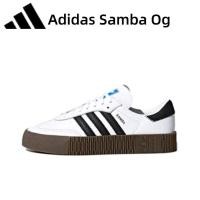 ราคา Adidas originals Samba og Adidas Sambarose White&Black Woman sneakers (28536647320)