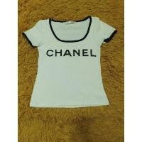 ราคา เสื้อยืด สีขาว ลายCHANEL (4470318423)
