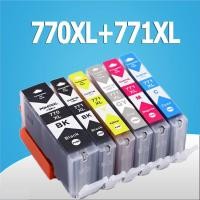 ราคา PGI 770XL CLI 771XL หมึก PGI770XL CLI771XL ตลับหมึกสำหรับ TS6070 TS5070 MG6870 MF5770 MG7770 (11517362577)