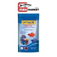 ราคา OPTIMUM BETTA อาหารปลากัดออพติมั่ม 20g. (43650197053)