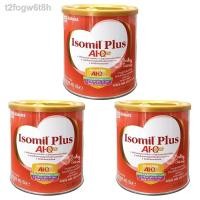 ราคา ✕♤■Isomil Plus AI Q ไอโซมิล พลัส 400g. X 3 กระป๋อง (9691300838)