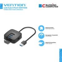 ราคา ฮับ Usb 4 พอร์ต VENTION CHBBB USB3.0 HUB 0.15M สีดํา (42221029752)