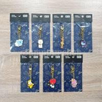 ราคา [พร้อมส่ง] พวงกุญแจ BT21 19 UN Metal Keychain Keyring BTS บังทัน Koya RJ Shooky Mang Chimmy Tata Cooky บีที21 (4833400715)