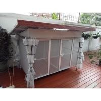 ราคา กรงสุนัขแบบ2ห้อง2ประตูมีหลังคาพร้อมชุดไฟพัดลม (43515228619)
