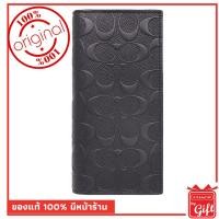 ราคา กระเป๋า coach f75365 BLACK ของแท้ 100% จาก USA กระเป๋าสตางค์ coach แท้ พร้อมส่ง มีหน้าร้าน (5410571134)