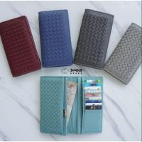 ราคา กระเป๋าสตางค์ลายสานใบยาว1พับ (5701633740)