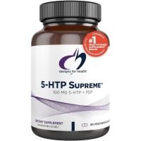 ราคา การออกแบบเพื่อสุขภาพ 5-HTP 100mg พร้อมวิตามินบี 6 (P-5-P) - อาหารเสริม 5-HTP Supreme 100 mg - Serotonin Precursors ช่วยรองรับอารมณ์เพื่อสุขภาพ + Appetite (60 แคปซูล) (53204608649)