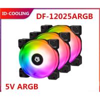 ราคา FAN CASE (พัดลมเคส) ID COOLING DF-12025-ARGB TRIO (5446221431)