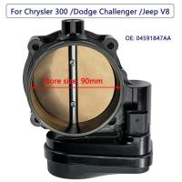 ราคา 90mm/80mm Throttle Body for Chrysler 300 V8 Dodge Challenger Charger Jeep Grand Cherokee Body Accel (51605654637)