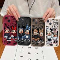 ราคา Shell สําหรับ Iphone 17 Pro Max 17 Air 16e 16 Pro Max 15 14 13 12 Pro Max 15 16 Plus 15 + 16 + เคสน่ารัก Mickey Minnie Mouse Matte (47504725074)
