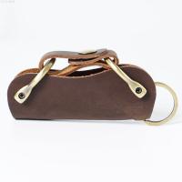 ราคา 【2022 -2025】 Source Creative Top-Grainกระเป๋าหนังHandmade Key Storage Bagกระเป๋าหนังแท้กระเป๋าโรงงา (51103944685)