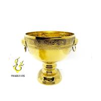 ราคา ขันน้ำมนต์ทองเหลือง หัวสิงห์ ลายบัว 6 นิ้ว (ขันสาครลาย) Thakrayang (8744584987)