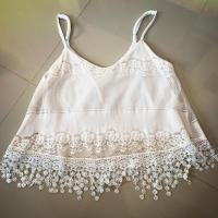 ราคา สายเดี่ยวลูกไม้ สีขาว (6015952534)