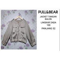 ราคา PULL & BEAR เสื้อแจ็คเก็ตบอมเบอร์ (20674184325)