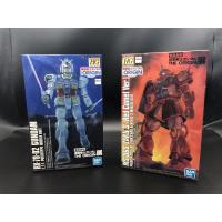 ราคา HG 1/144 MS-06S Char’s Zaku II Red Comet Ver. & RX-78-02 Gundam (Yoshikazu Yasuhiko Gundam THE ORIGIN Exhibition) (13282156370)