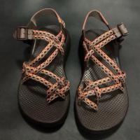 ราคา รองเท้าChaco สีส้ม มือสอง ของแท้ ❗️ สภาพใหม่ 90% พื้นเต็ม ไม่มีซ่อม ขนาด m8 (40323917737)