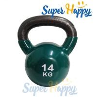 ราคา เคตเทิลเบล 14KG ลูกตุ้มยกน้ำหนักสีสัน เหล็กหล่อยกน้ำหนักหุ้มด้วยยาง เกรดยิม Kettlebell Dumbbell (18456147476)