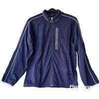 ราคา เสื้อแจ็คเก็ต ellesse เสื้อกีฬา สีน้ำเงินเข้ม แขนยาว คอปกเล็ก ซิปหน้า มือสอง สภาพดี (23726918574)