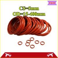 ราคา 【FGH-CB-1】โอริง ORing O-ring ยางโอริง VMQ เลือกขนาดได้ CS5 มม.* OD15-400 มม. (42126569660)
