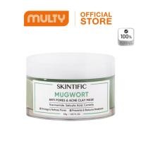ราคา SKINTIFIC Mugwort Anti Pores&Acne Clay Mask 55g. มาสก์โคลน มักเวิร์ด สำหรับผิวเป็นสิว (24173521067)