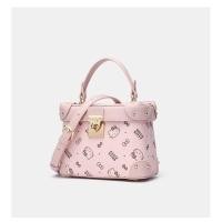 ราคา HelloKitty กระเป๋าสะพายข้างสไตล์แฟชั่น พิมพ์ลายหวาน ขนาดกะทัดรัด PG218 (41859595524)