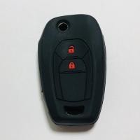 ราคา ซิลิโคนรีโมท ซิลิโคนกุญแจรถยนต์ ปลอกซิลิโคนหุ้มกุญแจรีโมทรถ เชฟโรเล็ต CHEVROLET COLORADO 2018 กุญแจพับ 2 ปุ่ม (27807357736)