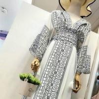 ราคา SALE!! แม็กซีเดรส โบฮีเมี่ยน งานป้าย Natnicha เดรสยาวพิมลายกราฟฟิก (1199189895)