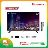 ราคา Aconatic ทีวี 32 นิ้ว LED HD Google TV รุ่น 32HS600AN กูเกิ้ลทีวี สมาร์ททีวี (รับประกัน 3 ปี) (19537606334)