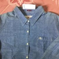 ราคา Mc jeans เสื้อเชิ้ตยีนส์แขนยาว “XL”ของใหม่ไม่เคยผ่านการใช้งานสักครั้งเลยค่ะ. แต่มีตำหนิตรงชายเกือบถึงปลายค่ะ. (1108437765)