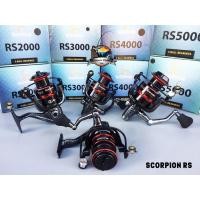 ราคา รอกสปินนิ่ง SCORPION RS2000/3000/4000/5000 (BLACK/RED/SILVER) (2215600583)