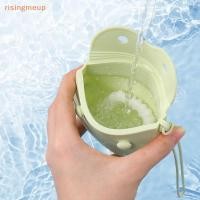 ราคา [risingmeup] กล่องเก็บฟันปลอม ซิลิโคน อุปกรณ์สุขอนามัยช่องปาก (24255226040)