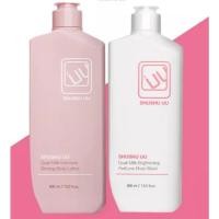 ราคา [SHU Uu ]Goat Milk Brightening Perfume Body Wash 400ml/ [SHU UU ]Goat Milk Brightening Perfume Body Lotion 400ml (29180050087)