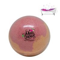 ราคา Mali House Bath Bomb สบู่สปาสำหรับแช่ในอ่าง กลิ่นพีช Peach,สีส้ม 150g (782974788)