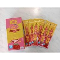 ราคา ไอซ์ป๊อป สตรอว์เบอร์รีทูนหัว (เครื่องดื่มหวานเย็นสตรอว์เบอร์รี)(6ซอง/แพ็ค) (20177207669)
