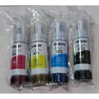 ราคา หมึกพิมพ์แท้ EPSON 003 (ไม่มีกล่อง ชุดติดมากับเครื่อง) 1ชุด 4 สี CMYK ได้ 4 ขวด EPSON ECO TANK (4990293721)
