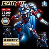 ราคา ใช้งานร่วมกับ LEGO Avengers Iron Man MK50 Hulkbuster ของเล่นเด็กประกอบบล็อกตัวต่อของขวัญเด็กชาย (28108910272)