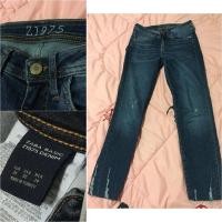 ราคา กางเกงยีนส์สกินนี่ zara แท้ 100% (1098795216)