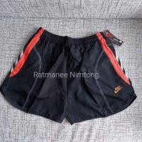 ราคา กางเกงวิ่งขาสั้น Nike ผ้าร่ม มีซับใน Size : L จัดส่งฟรีลทบ (1939666686)