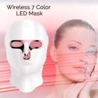 ราคา Foreverlily LED Mask Facial พร้อมคอไร้สาย 7 สี LED Mask Aging Tender ผิว Anti-dark spot Anti-wrinkle Anti Facial เครื่องมือ (28588735780)