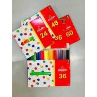 ราคา Colleen สีไม้ ดินสอสีไม้ คอลลีน 12 สี 24สี 36 สี 48 สี 60 สี (6006324677)
