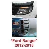 ราคา ครอบไฟหน้า ครอบไฟท้าย ฟอร์ด เรนเจอร์ 2012-2015 สีดำด้าน FORD RANGER PX T6 ครอบไฟรถยนต์ ของแต่งฟอร์ด รถกระบะ (28828766621)