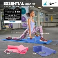 ราคา Nike Collection ไนกี้ เสื่อโยคะ เสื่อฟิตเนส พกพาสะดวก OL Essential Yoga Kit Mat 3mm. 13428 / 13610 (2100) (2151275051)