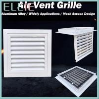 ราคา ตะแกรงช่องระบายอากาศ เอลลี่, ช่องระบายอากาศแบบตะแกรงสีขาวทรงสี่เหลี่ยม, อลูมิเนียมอัลลอยด์พร้อมบ้านตะแกรงระบายอากาศแบบตาข่าย (53555091963)