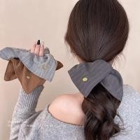 ราคา แฟชั่นเกาหลีผ้าพันคอสี่เหลี่ยมลําไส้ใหญ่ผูกผมยางรัดผมผู้หญิงเครื่องประดับผม (26871215621)