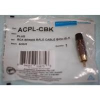 ราคา ปลั๊ก RCA ยี่ห้อ AMPHENOL รุ่น ACPL-CBK สีดำ (27356517375)