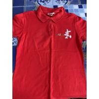 ราคา เสื้อโปโล แตงโมสีแดง ปักกระต่าย (19266819539)