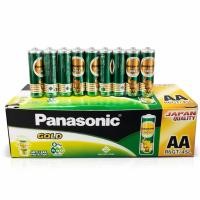ราคา [แพ็ค4ก้อน] Panasonic ถ่านไฟฉาย พานาโซนิค AA / AAA 1.5V รุ่นเขียวทอง (49004998619)